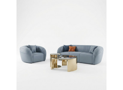 Sofagarnitur 3+1 Sitzer Set Design Sofa Polster Couchen Couch Modern Luxus Neu