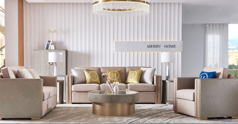 Moderner Tisch Couchtisch Beistelltisch Sofa Design Wohnzimmer Edelstahl