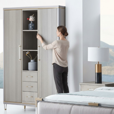 Schlafzimmer Schrank Kleiderschrank Schränke Kleiderschränke Holzschrank