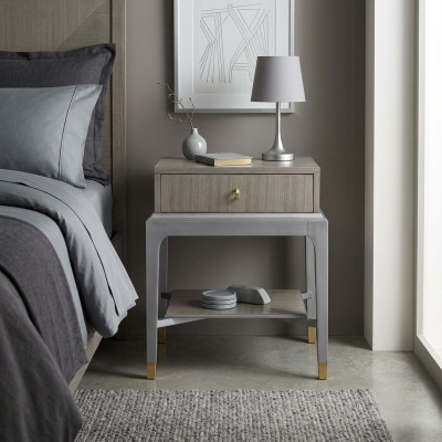 Design Nacht Tisch Konsole Beistell Luxus Schlaf Zimmer Metall Konsolen