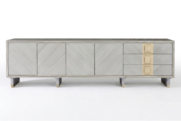 Designer RTV TV Anrichte Kommode Side Low Board Schrank Deko Regal Luxus