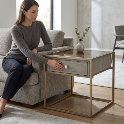 Design Luxus Möbel Nachttisch Beistelltisch Italienische Stil Möbel Konsolen