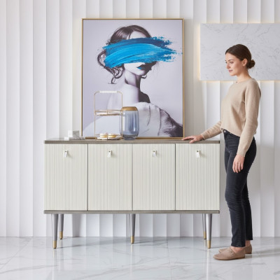 Kommoden Designer Konsolen Kommode Anrichte Side Low Board Schrank
