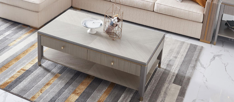 Klassischer Luxus Designer Couchtisch Deko Sofa Wohnzimmer Tisch Beistell