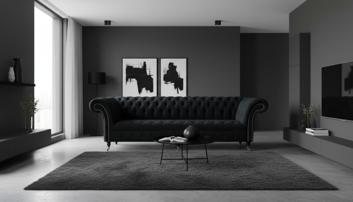 Chesterfield Sofa 4 Sitzer Big Polster Design Couchen Sofas Garnitur