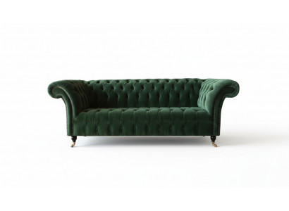 Chesterfield 3 Sitzer Sofas Polster Sitz Couch Sofa Garnitur Big Couchen