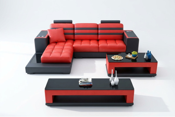Ecksofa Polster Garnitur Wohnlandschaft L Form Designer Sofa Couch Ecksofa Luxus