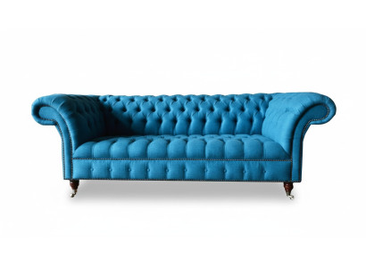Design Couch Polster Sofas Stoff Modern Sofagarnitur 3 er Dreisitzer Couchen