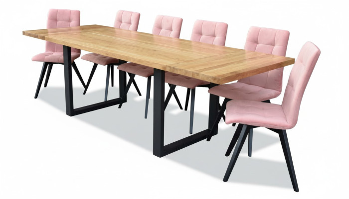 Esstisch 6x Stühle Klassische Esszimmer Garnitur 7tlg.Set Rechteckig Tisch Stuhl