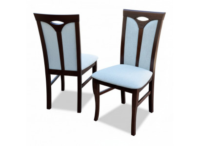 Esszimmer 1x Stuhl Stühle Polster Holz moderne Designer Lehnstühle Sitz Sessel