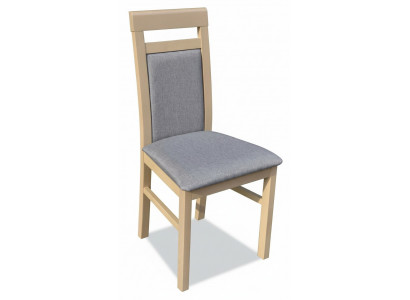 Esszimmer 1 x Lehnstuhl Sessel Garnitur Esszimmerstuhl Holz Polster Sitzpolster