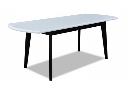 Tische Design Tisch Holztisch Esszimmer Luxus Möbel Weiss Schwarz 80x160/200 cm