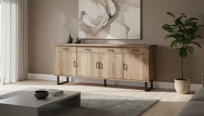 Kommode Kommoden Klassischer schrank Schränke Holz sideboard Regal Schrank Neu