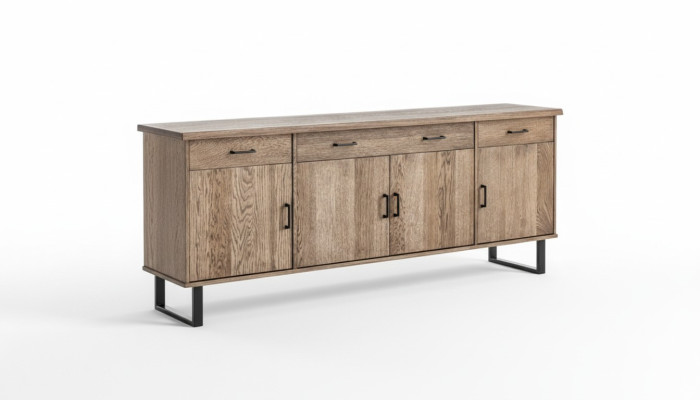 Kommode Kommoden Klassischer schrank Schränke Holz sideboard Regal Schrank Neu