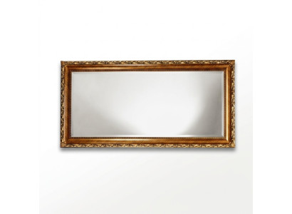 Spiegel Echtholz Handgemachte Holzrahmen Wandspiegel Holz Rahmen 181x91 Barock