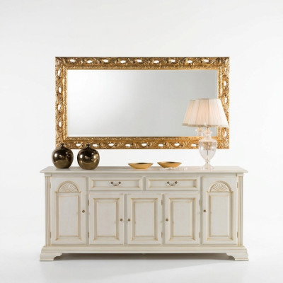 Wandspiegel Rahmen Gold Glas Wohnzimmer 96x186 Spiegel Wohnzimmer Möbel Hänge
