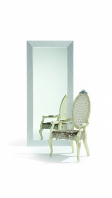 Spiegel Holzrahmen Wandspiegel Klassischer Design Spiegel Stand Hänge Barock Neu