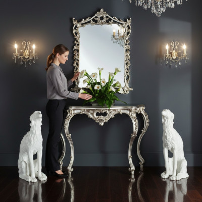 Wandspiegel Dekoration Möbel Wohnen Luxus Inneneinrichtung Wandspiegel Garderobe Neu