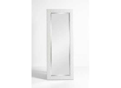Handgefertigter Spiegel Bodenspiegel groß Holzrahmen echtem Holz 176x86cm Hänge