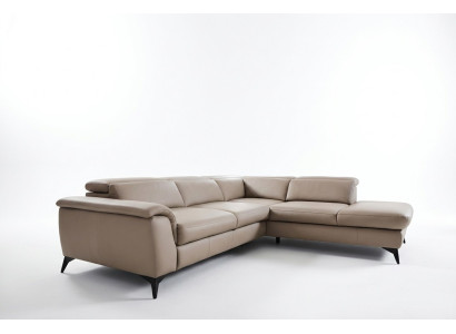 Ecksofa Sofa Couch Polster Leder Wohnlandschaft Couchen Sofas Ecke