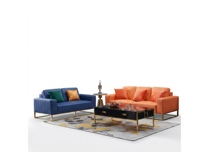 Sofagarnitur 3+2 Sitzer Set Designer Polster Couchen Moderne Sofas