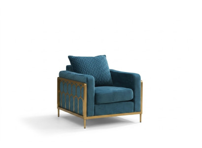 Sessel Club Lounge Designer Stuhl Lehn Polster Sofa 1 Sitzer Fernseh Neu