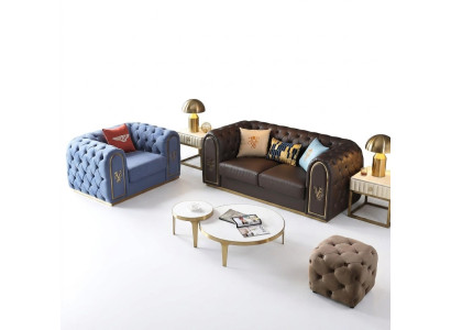 Sofagarnitur 3+1 Sitzer Klassischer Wohnlandschaft Sofa Couchen Sofas Polster