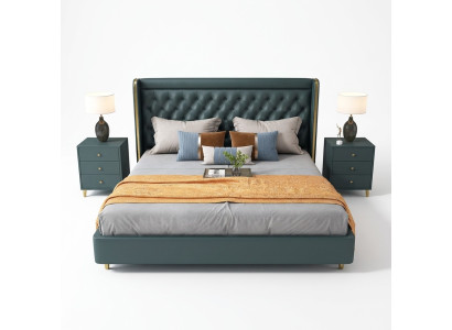 Klassisches Bett Doppelbett Betten Holz Deko Landhaus Stil Echtes Holz