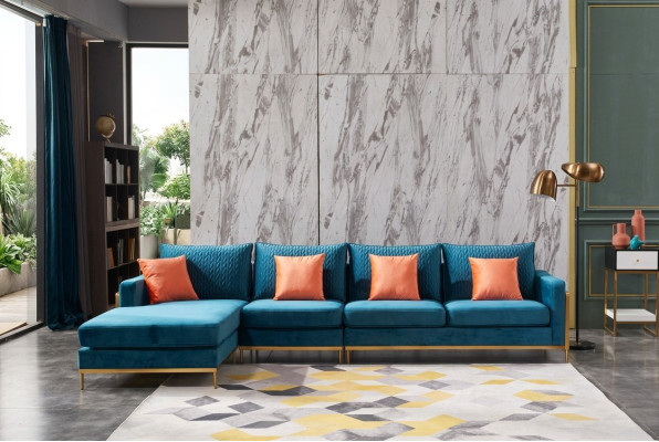 Wohnlandschaft Ecksofa L Form Sessel Deko Set Garnitur Modern Sofa Leder NEU