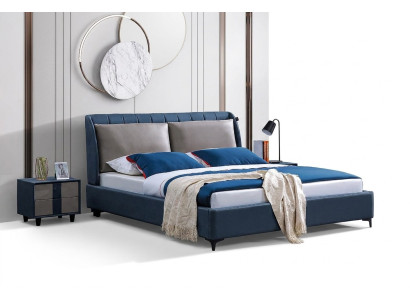 Luxus Holz Bett Ehe Doppelbett Betten Design Polster Schlafzimmer 180x200 Neu