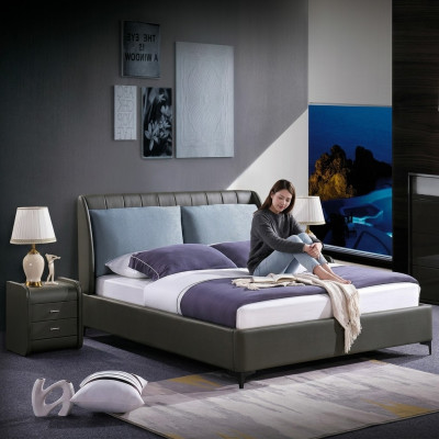 Doppelbett Schlafzimmer Betten Luxus Taupe Doppel Bett Hotel Einrichtung Schlamm