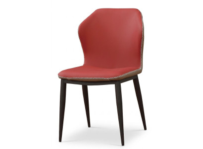 Stuhl 1x Luxus Design Polster Design Stühle Sitz Lehn Büro Esszimmer Holz Neu.