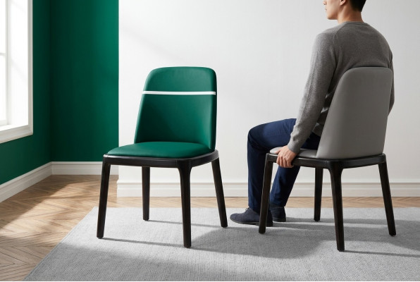 Moderner Sessel Stuhl 1x Esszimmer Fernseh Lounge Sitz Polsterstuhl