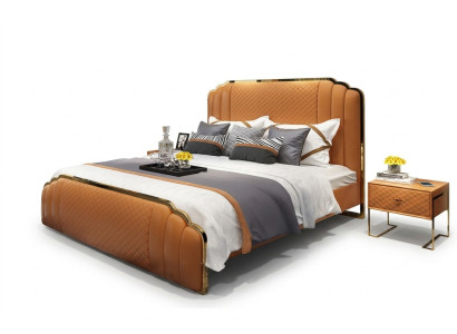 Bett Polster Design Luxus Hotel Doppel Betten Ehe Schlaf Zimmer 180x200cm