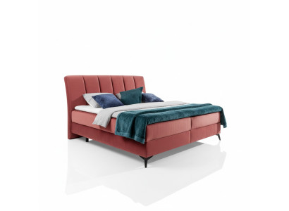 Polster Design Bett Luxus Doppel Hotel Betten Ehe Schlaf Zimmer Textil 180x200cm