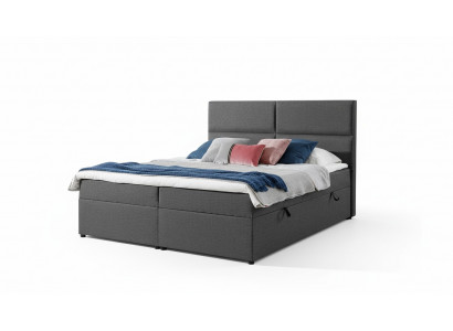 Designer Bett Chesterfield Textil Hotel Betten Doppel Schlafzimmer Luxus 180x200