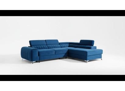 Sofa mit Bettkasten & Schlaffunktion Ecksofa Stoffcouch Textil Couch Sofas Neu