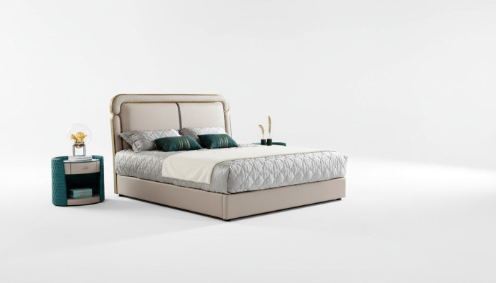 Schlafgarnitur Konsolentisch Hocker Nachttisch Bett Schlafzimmer Möbel