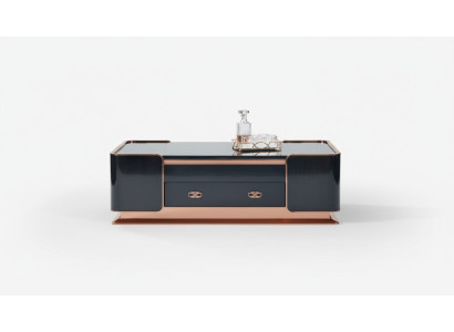 Couchtisch Holz Braun Edle Tische Modern Design Möbel Luxus Wohnzimmer