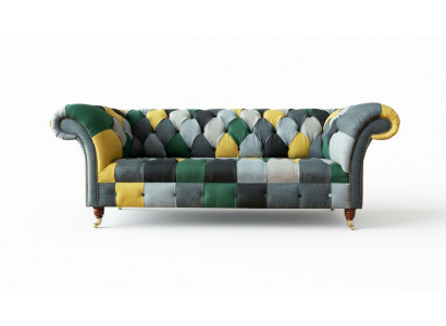Chesterfield Mehrfarbig Wohnzimmer Modern Design Couchen Sofa Neu Kreative Möbel