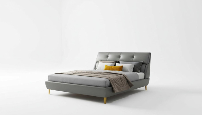 Schlafzimmer Hotel Betten Doppel Bett Design Leder Betten 180x200cm