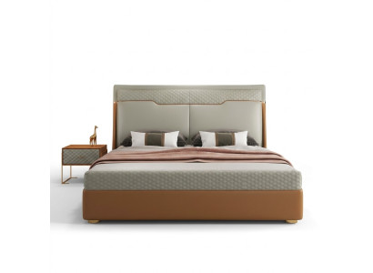 Luxus Schlafzimmer Bett Polster Design Luxus Doppel Betten Leder Hotel