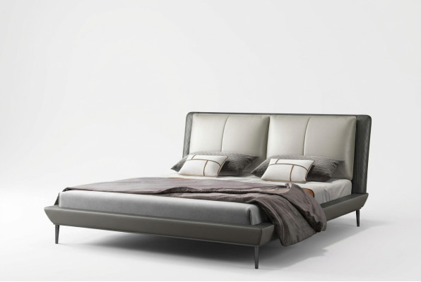 Schlafzimmerbett Bett Doppelbett Jugendbett Stoffbett Bettgestell