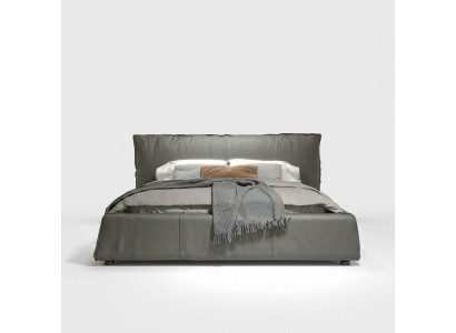 Design Leder Bett Doppel Ehe Modernes Hotel Luxus Schlaf Zimmer Betten