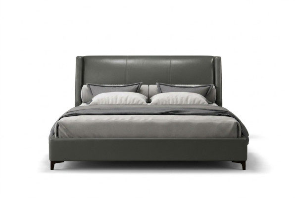Bett Polster Design Luxus Doppel Hotel Betten Ehe 180x200cm Schlaf Zimmer Metall
