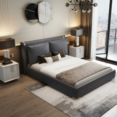 Doppelbett Bett Ehebett Design Luxus Luxur Designbett Textil Betten