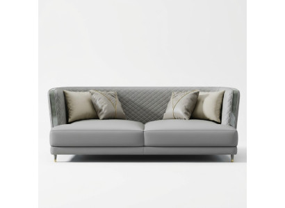 Dreisitzer Couch Polster Design Sofa Sitz Deko Sofas Zimmer Möbel Moderne