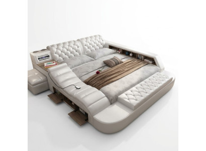 Luxus Doppel Multifunktion Bett Polster Wasser Betten 180x200 Usb Radio Musik