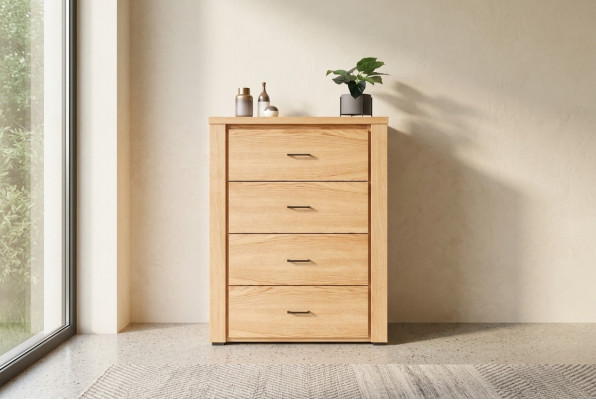 Kommode Echtholz Kommoden Buffetkommode Holz Möbel Neu Beige Anrichte