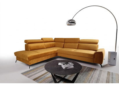 Ecksofa L-Form Sofa Neu Modern Moderne Schlaf Couchen Sofa Gepolsterter Möbel